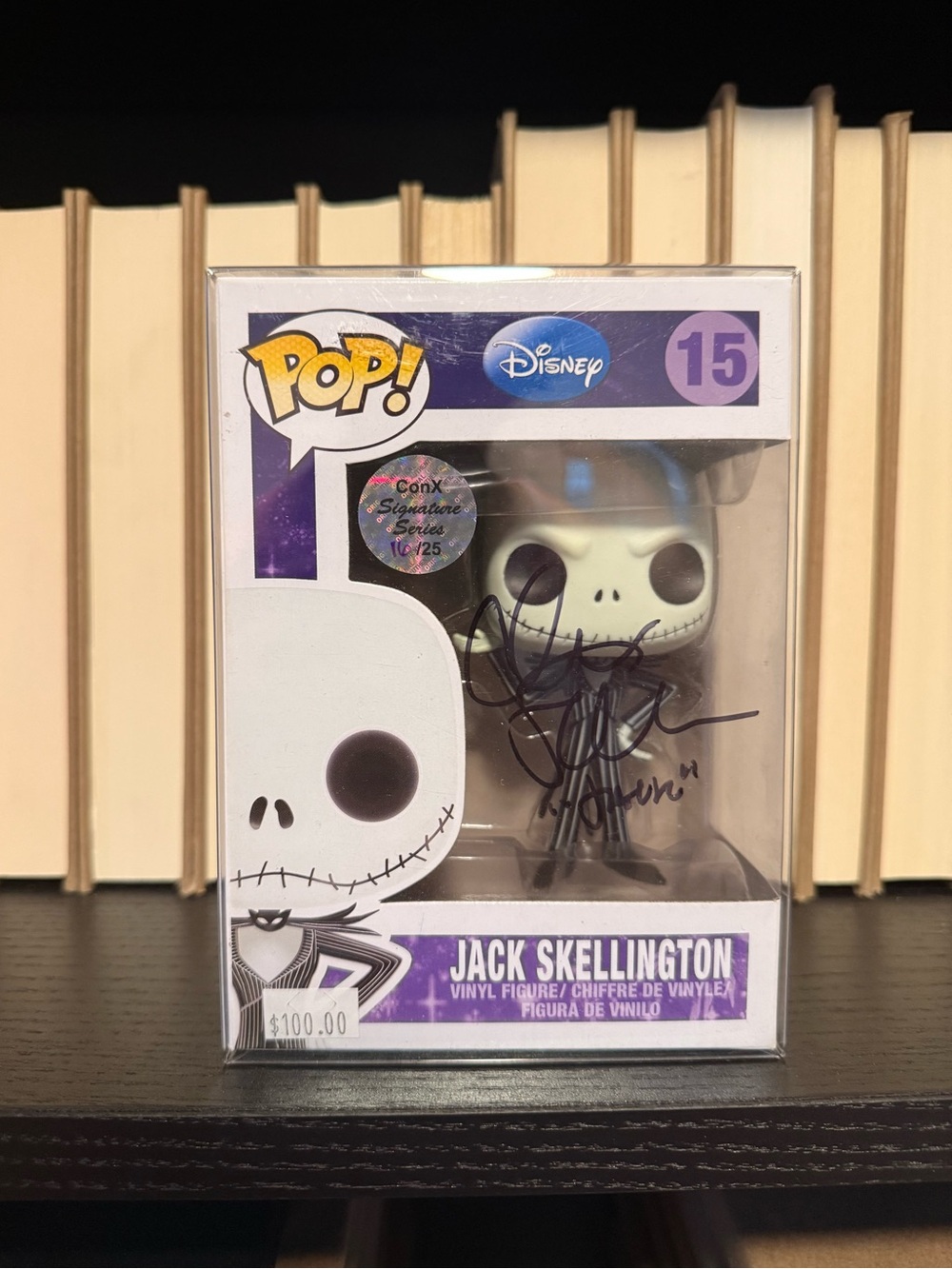 Chris Sarandon “Jack” Funko POP! #15 Nightmare Before Christmas Jack Skellington